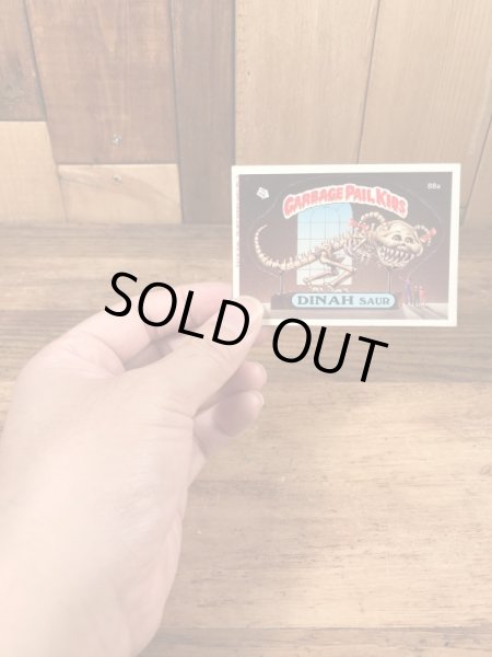 Topps社製のガーベッジペイルキッズの80’sヴィンテージステッカーカード