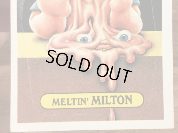 Topps社製のガーベッジペイルキッズの80’sヴィンテージカードシール