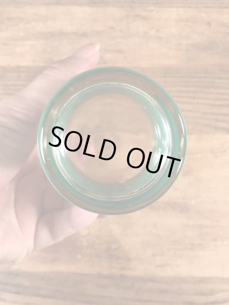 Burger Kingの王様とメッセージが書かれた70’sヴィンテージガラスコップ