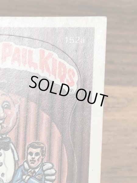 Topps社製のガーベッジペイルキッズの80’sヴィンテージカードシール