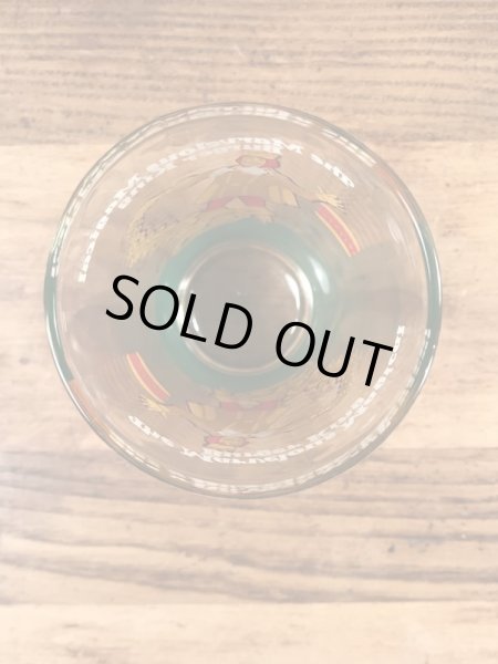 バーガーキングの王様が描かれた70年代ビンテージグラス