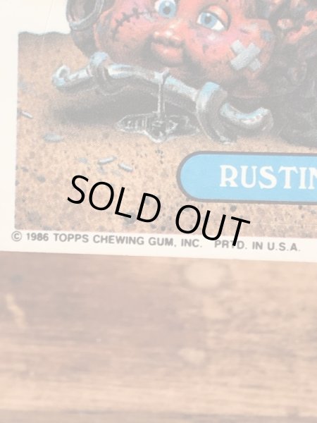 Topps社製のガーベッジペイルキッズの80’sヴィンテージカードシール