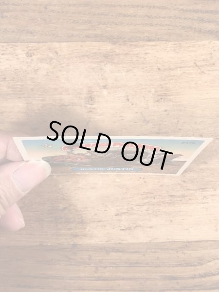 Topps社製のガーベッジペイルキッズの80’sヴィンテージカードシール