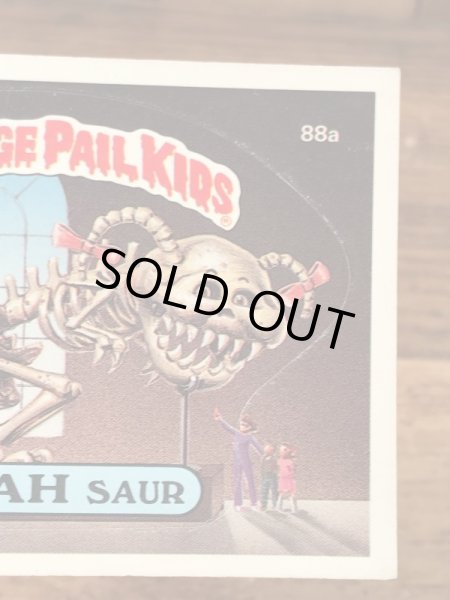 Topps社製のガーベッジペイルキッズの80’sヴィンテージステッカーカード