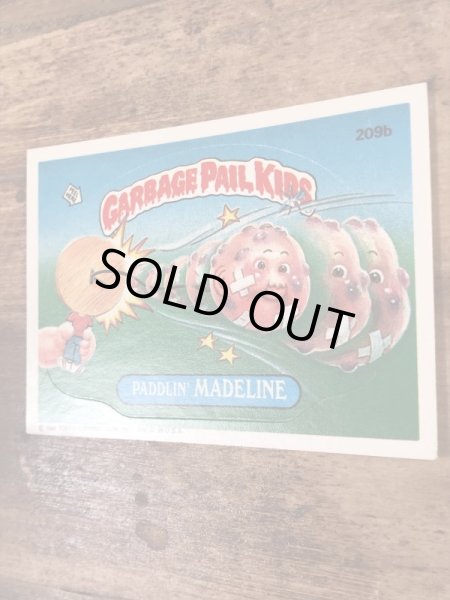 Topps社製のガーベッジペイルキッズの80’sヴィンテージカードシール