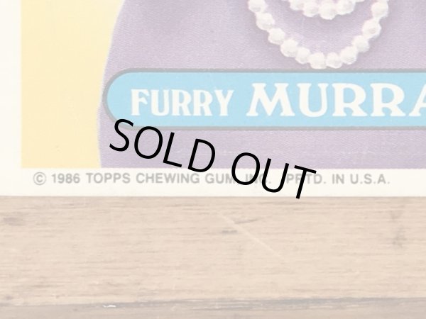 Topps社製のガーベッジペイルキッズの80’sヴィンテージステッカーカード