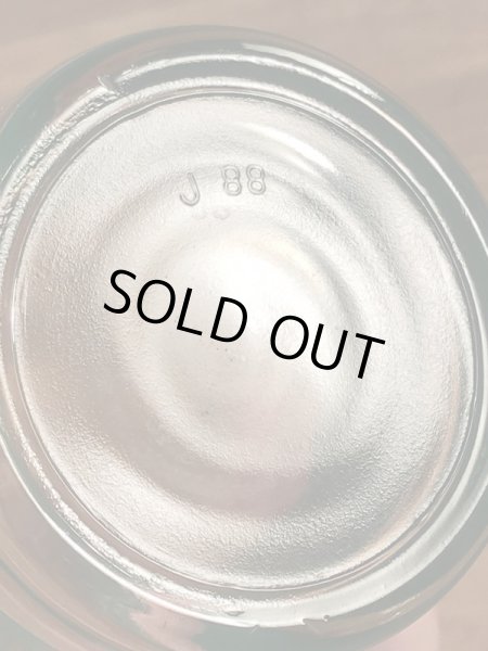 Burger Kingの王様とメッセージが書かれた70’sヴィンテージガラスコップ