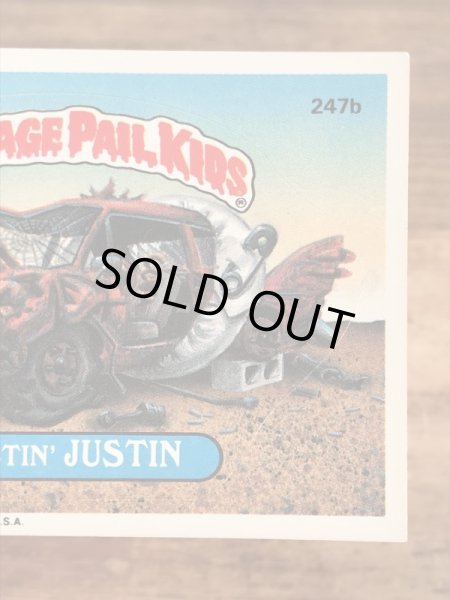 Topps社製のガーベッジペイルキッズの80’sヴィンテージカードシール