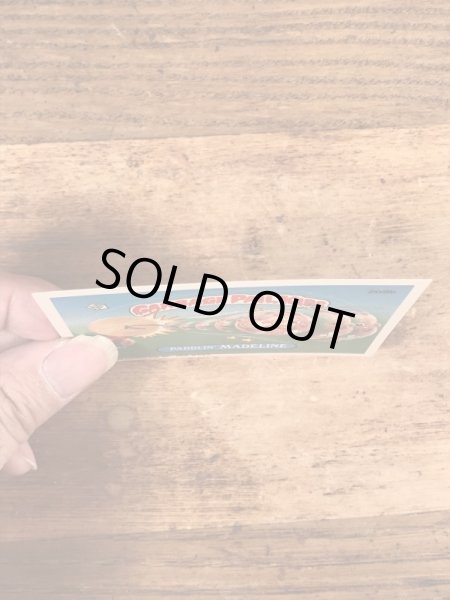 Topps社製のガーベッジペイルキッズの80’sヴィンテージカードシール