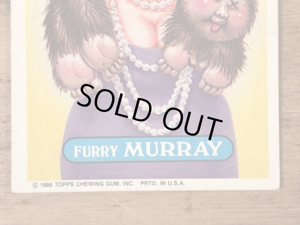 Topps社製のガーベッジペイルキッズの80’sヴィンテージステッカーカード