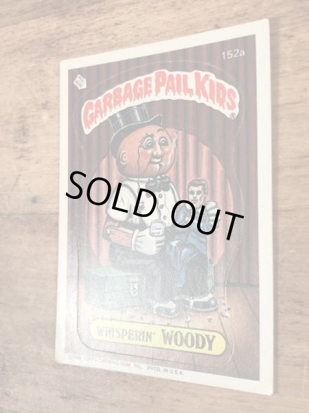 Topps社製のガーベッジペイルキッズの80’sヴィンテージカードシール