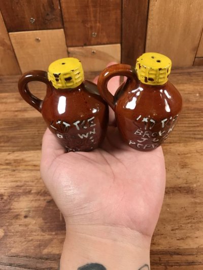 画像3: “Little Brown Jug” Ceramic Salt & Pepper Set　リトルブラウンジャグ　ビンテージ　ソルト＆ペッパー　50〜60年代