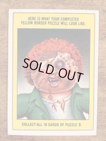 Topps社製のガーベッジペイルキッズの80’sヴィンテージカードシール