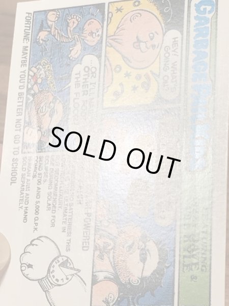 Topps社製のガーベッジペイルキッズの80’sヴィンテージカードシール