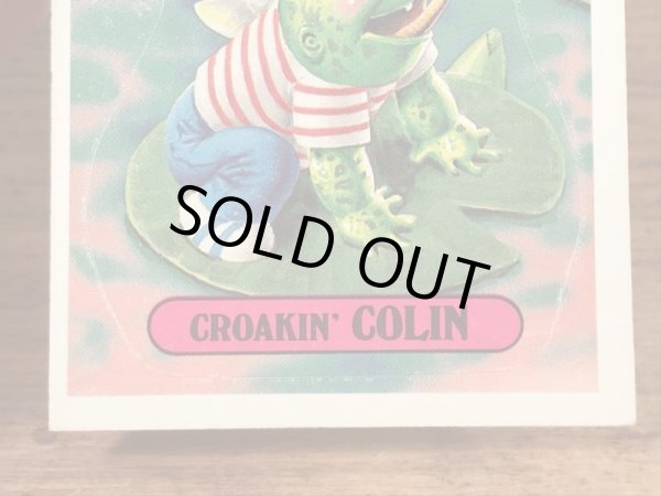 Topps社製のガーベッジペイルキッズの80’sヴィンテージカードシール