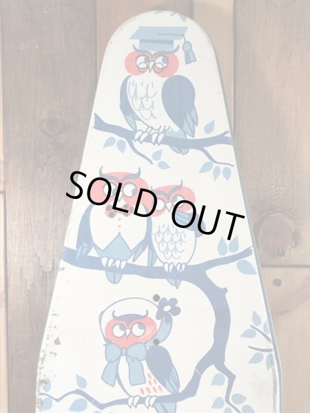 Wolverine Toy社製のフクロウが描かれた50〜60年代ビンテージアイロン台