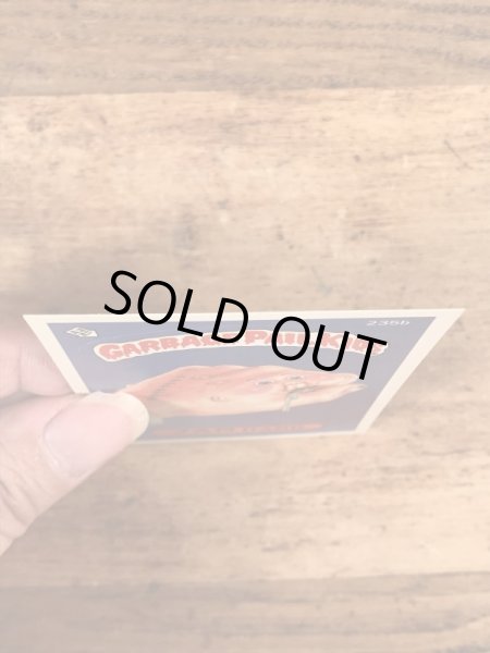 Topps社製のガーベッジペイルキッズの80’sヴィンテージカードシール