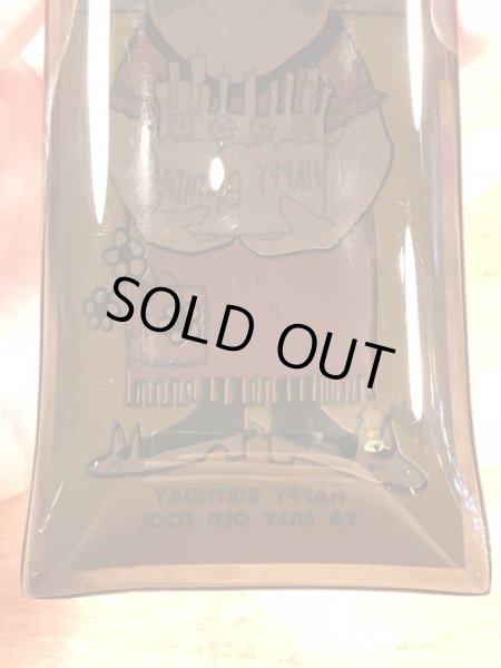 Houze Art社製のメッセージが描かれた60年代ビンテージ灰皿