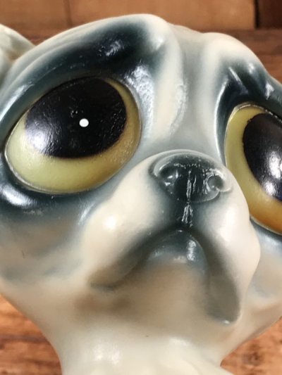 画像1: Big Eye “Gig” Sad Dog Plastic Doll　ビッグアイズ　ビンテージ　置物　サッドドッグ　60年代