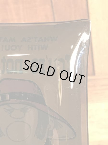 Houze Art社製のメッセージが描かれた60年代ビンテージ灰皿