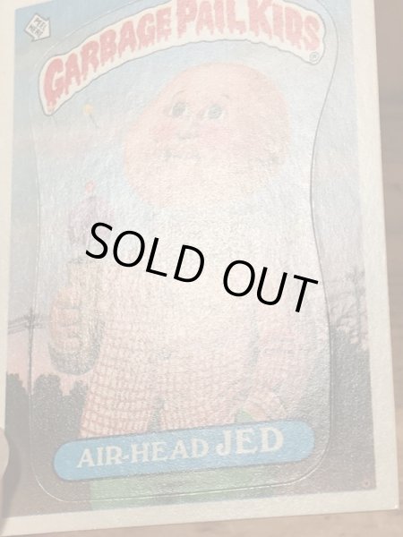 Topps社製のガーベッジペイルキッズの80’sヴィンテージカードシール