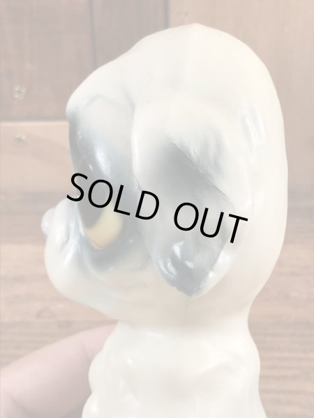 ビッグアイズのサッドドッグの60年代ビンテージ置物