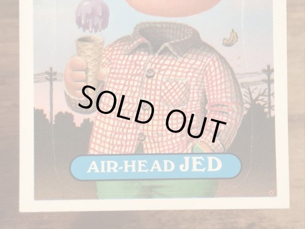 Topps社製のガーベッジペイルキッズの80’sヴィンテージカードシール