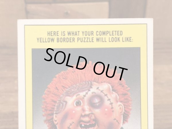 Topps社製のガーベッジペイルキッズの80’sヴィンテージカードシール