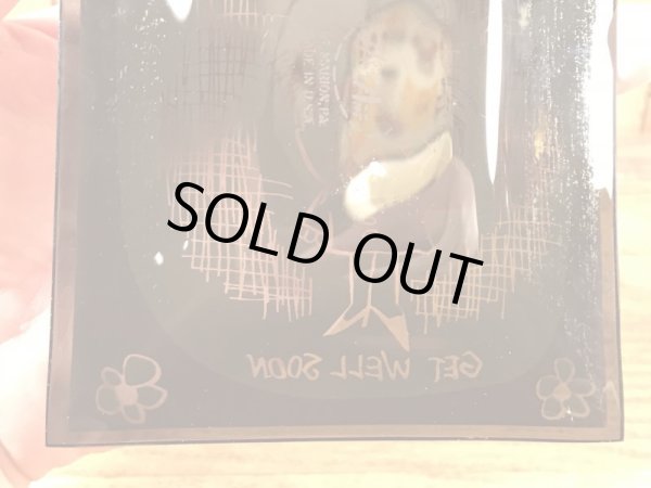 Houze Art社製のメッセージが描かれた60年代ビンテージ灰皿