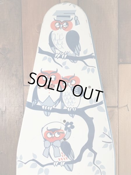 Wolverine Toy社製のフクロウが描かれた50〜60年代ビンテージアイロン台