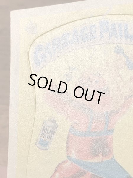 Topps社製のガーベッジペイルキッズの80’sヴィンテージカードシール