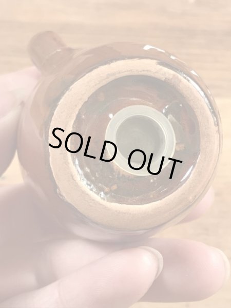 Little Brown Jugのセラミック製の50〜60’sヴィンテージソルト＆ペッパー