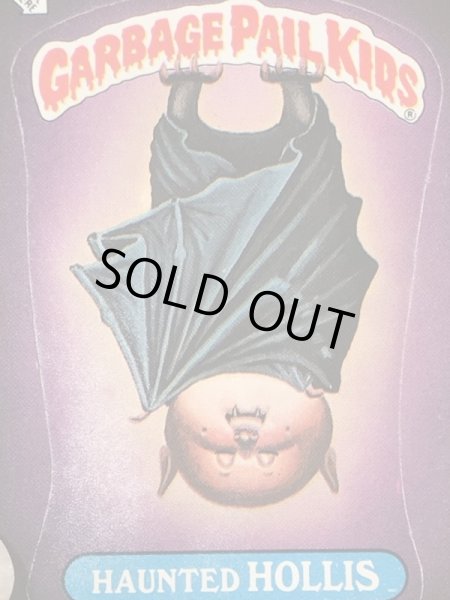 トップス社製のガーベッジペイルキッズの80年代ビンテージステッカーカード