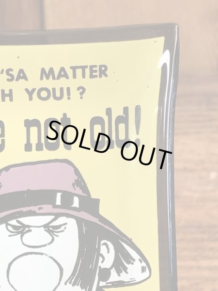 Houze Art社製のメッセージが描かれた60年代ビンテージ灰皿