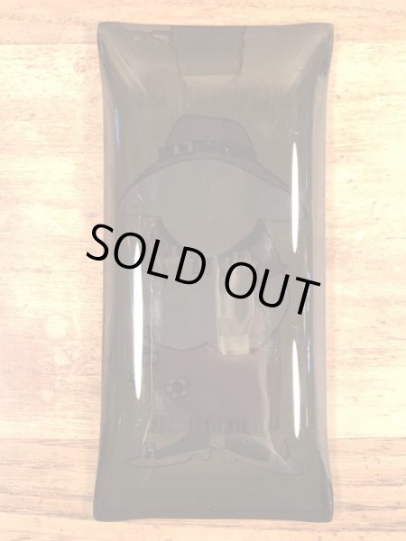 Houze Art社製のメッセージが描かれたガラス製の60’sヴィンテージアシュトレイ