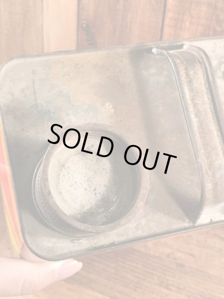 Stancanのガソリンが入っていた60年代ビンテージブリキ缶