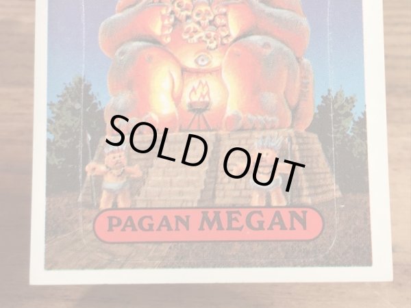 Topps社製のガーベッジペイルキッズの80’sヴィンテージカードシール