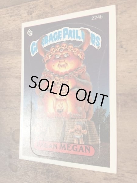 Topps社製のガーベッジペイルキッズの80’sヴィンテージカードシール