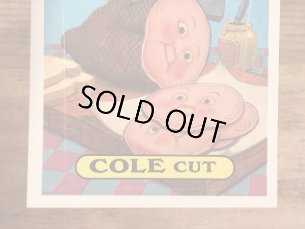 Topps社製のガーベッジペイルキッズの80’sヴィンテージカードシール