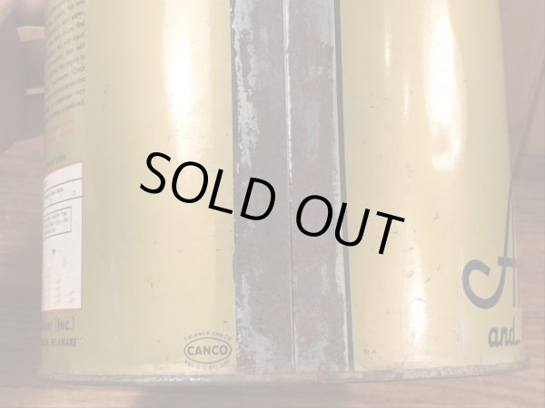 Zerex Du Pontの不凍液の40年代ビンテージブリキ缶