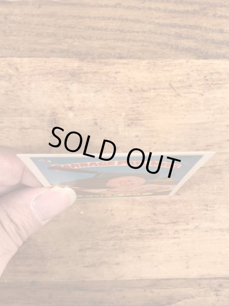 Topps社製のガーベッジペイルキッズの80’sヴィンテージカードシール