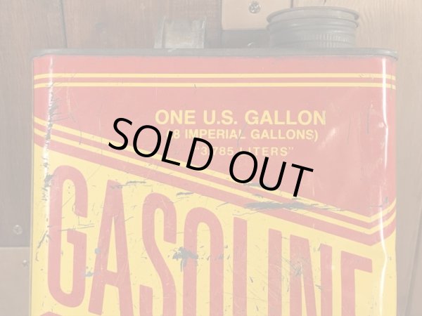 Stancanのガソリンが入っていた60年代ビンテージブリキ缶