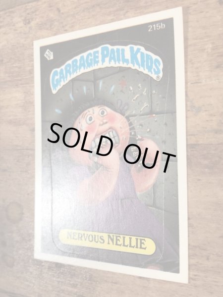 Topps社製のガーベッジペイルキッズの80’sヴィンテージカードシール