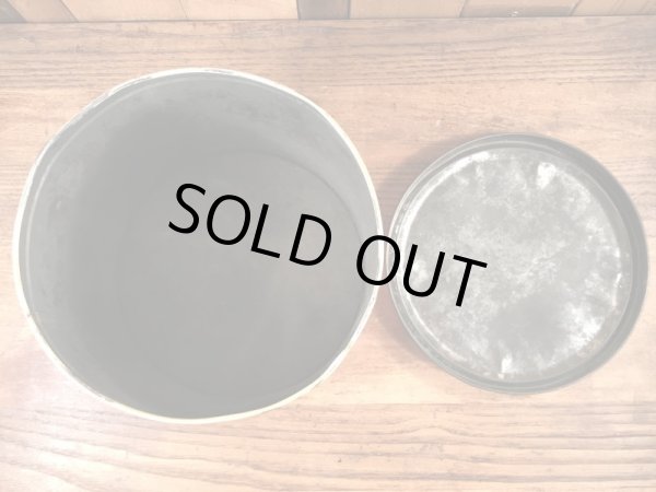 Bachmanのプレッツェルが入っていた50年代ビンテージブリキ缶