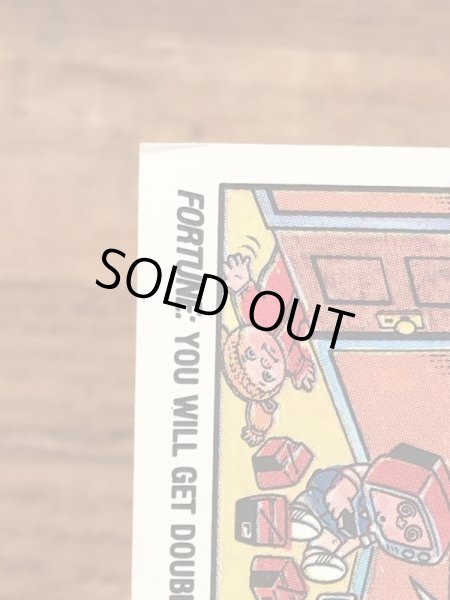 Topps社製のガーベッジペイルキッズの80’sヴィンテージカードシール