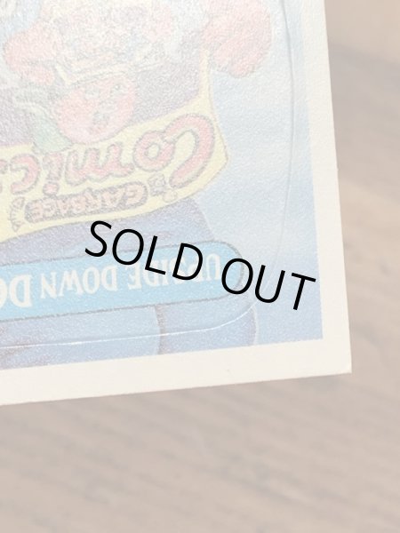 Topps社製のガーベッジペイルキッズの80’sヴィンテージカードシール