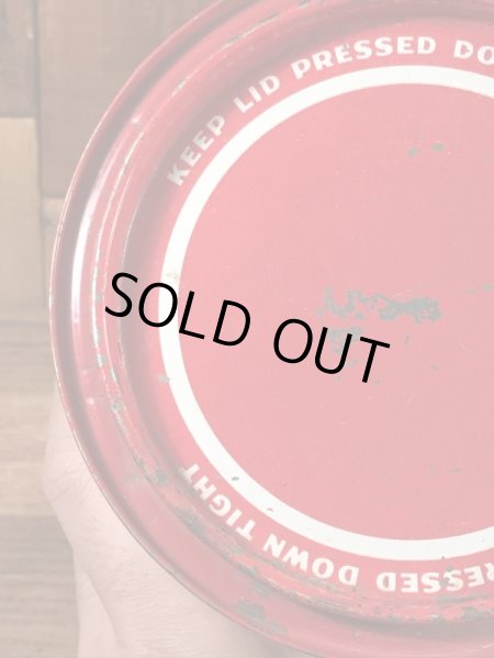 Union Leaderのタバコが入っていた50年代ビンテージブリキ缶