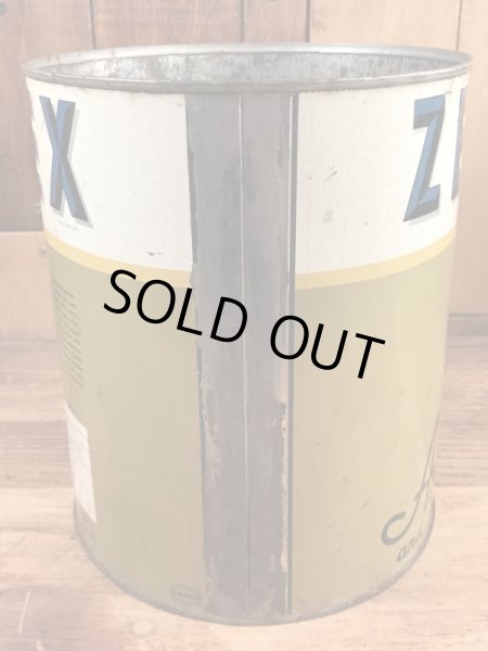 Zerex Du Pontの不凍液の40年代ビンテージブリキ缶