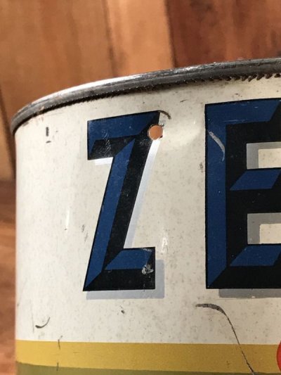 画像2: “Zerex” Du Pont Anti-Freeze Tin Can　ゼレックス　ビンテージ　ブリキ缶　デュポン　40年代