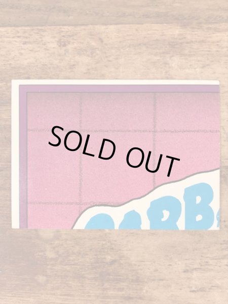 Topps社製のガーベッジペイルキッズの80’sヴィンテージカードシール